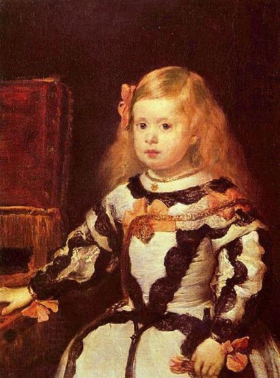 Diego Velazquez Portrat der Infantin Maria Margarita China oil painting art